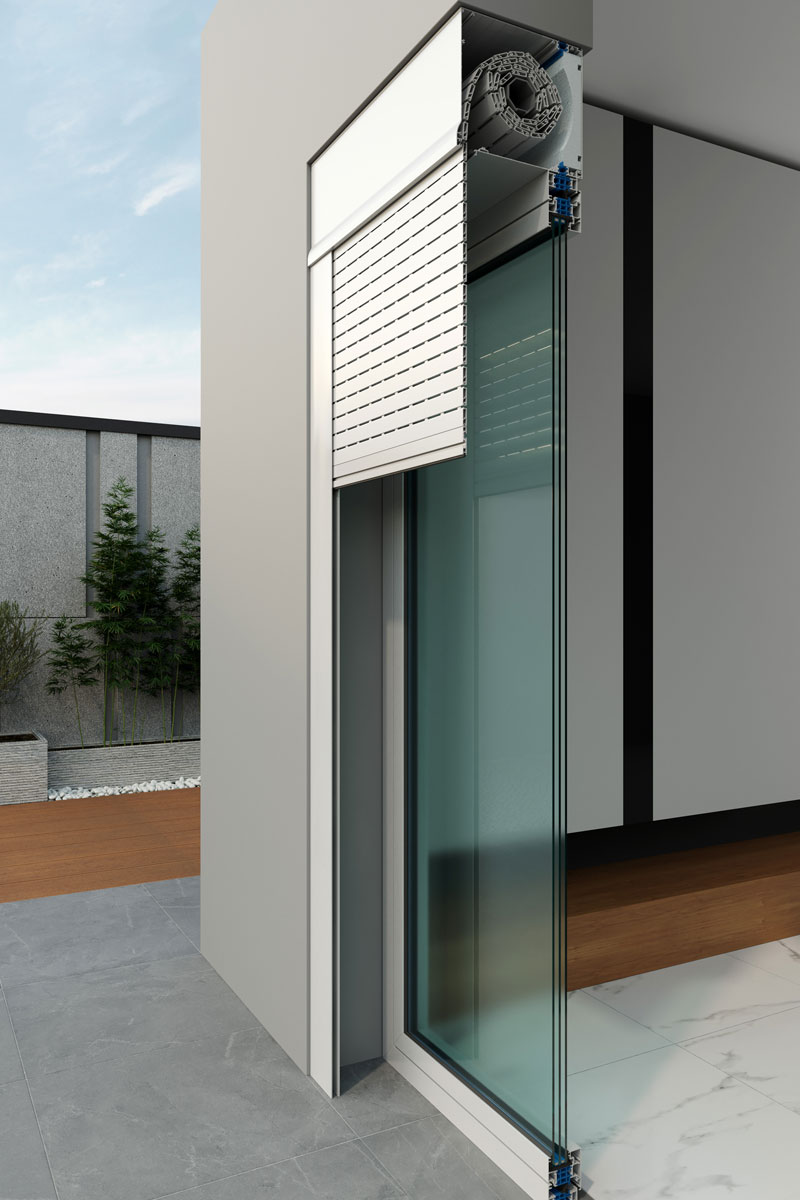 Roletne za terasna vrata / foto: Rolka