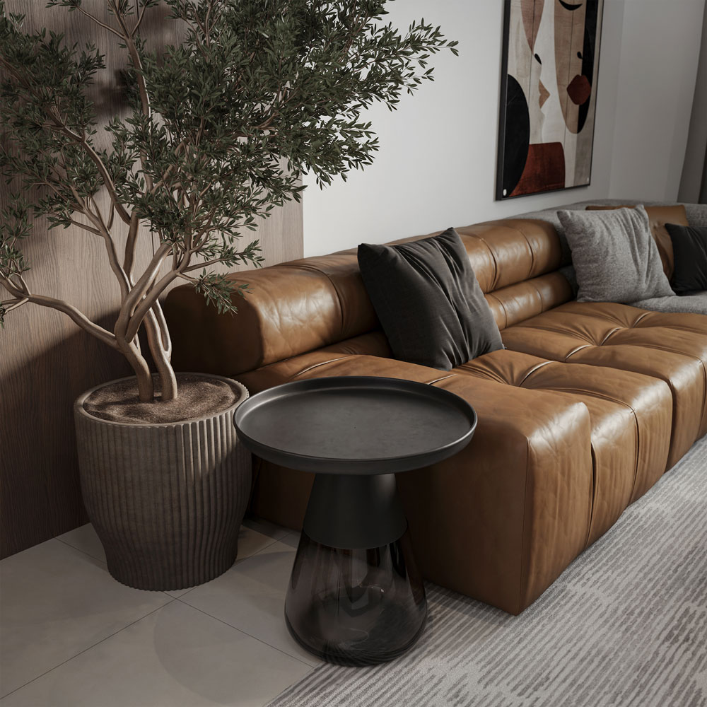 Stan u Banja Luci, enterijer / 3D render: Artéco Interiors