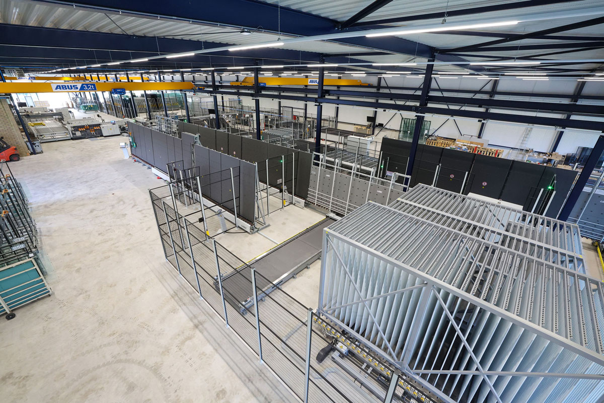 LiSEC linije za sečenje i sistem međuspremnika / foto: Buys Glas