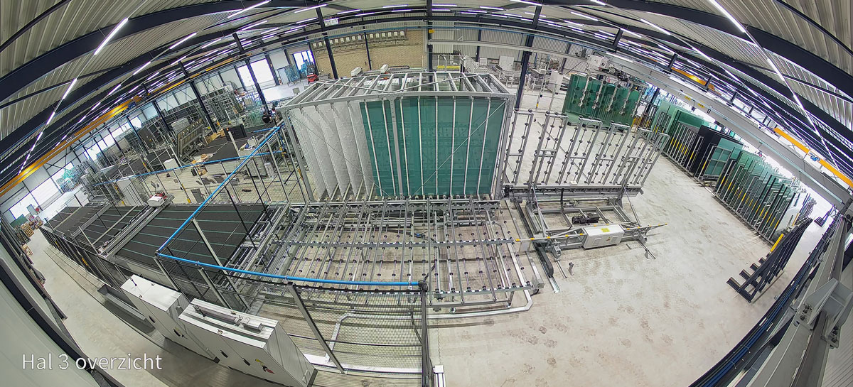 Pregled proizvodne hale Buys Glasa u Stramproy-u, Holandija / foto: Buys Glas