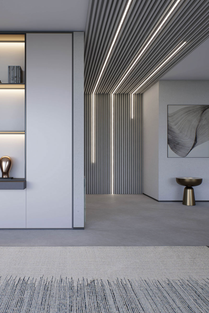 Opcioni LED profili u enterijeru / foto: Tehnomarket