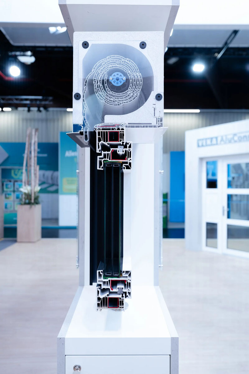 VEKA PURE 82, presek / foto: VEKA