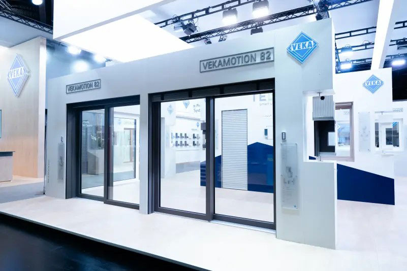 VEKA VEKAMOTION 82 na Fensterbau Frontale 2026 / foto: VEKA