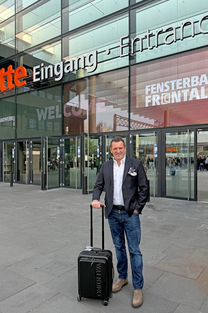 Predrag Rađen, urednik časopisa "Prozori+Vrata" na Fensterbau Frontale 2026