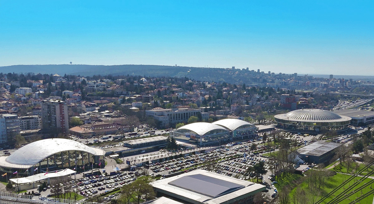 Panorama Beogradskog sajma / foto: Beogradski sajam