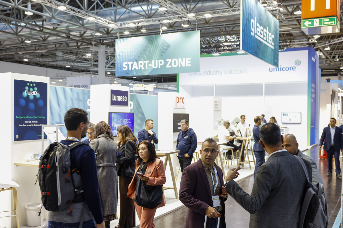 Izložbeni deo na sajmu glasstec 2026 / foto: Messe Düsseldorf / ctillmann